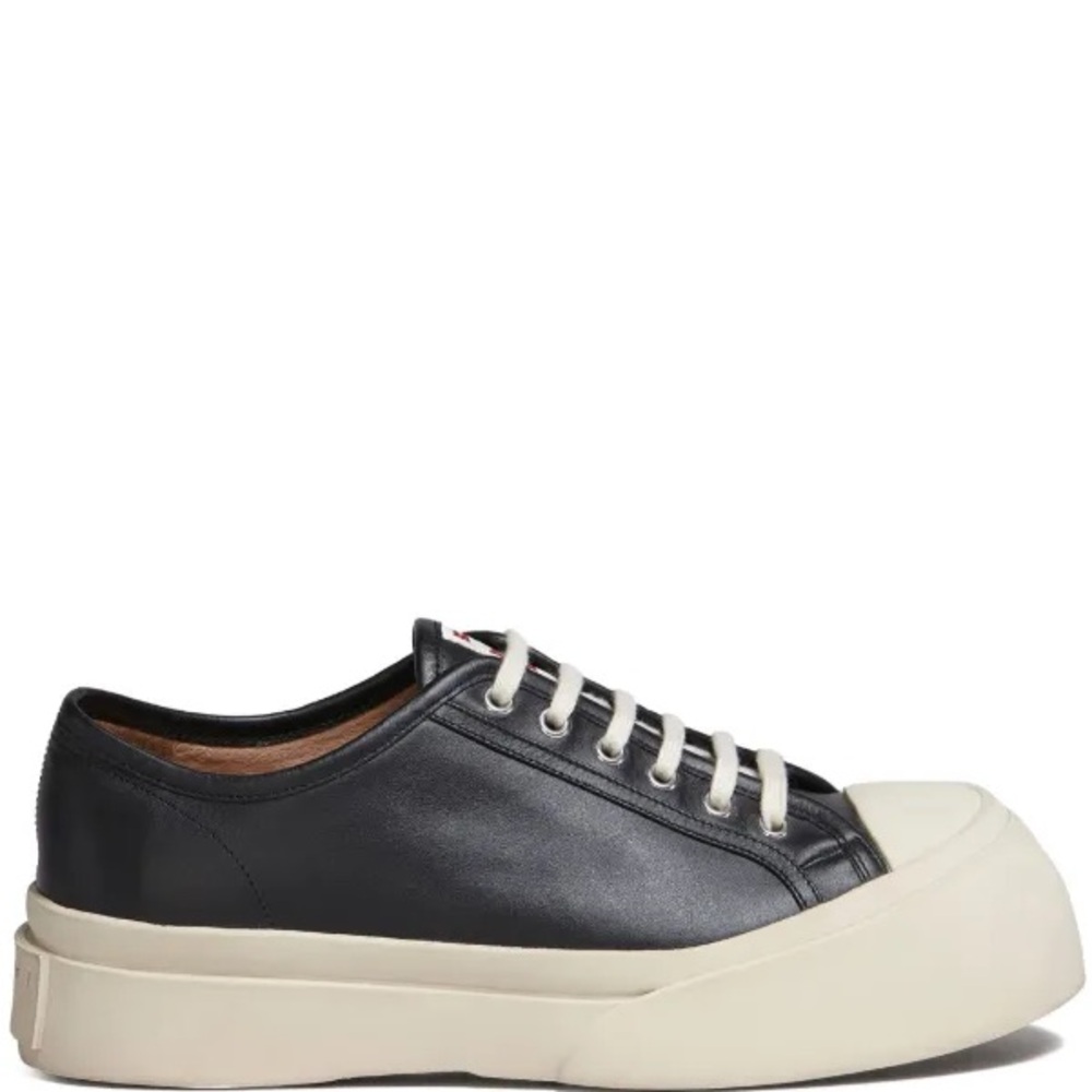 Marni Black and Cream Pablo Sneakers - Picture 7 of 8